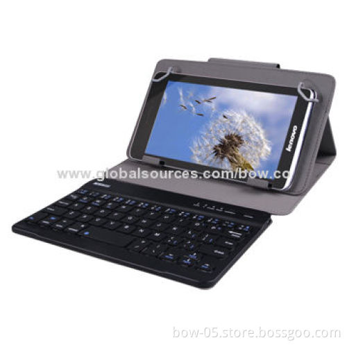 Universal Leather Case for 7/8-inch Tablet PCs, Ultra-thin, Lightweight and Durable